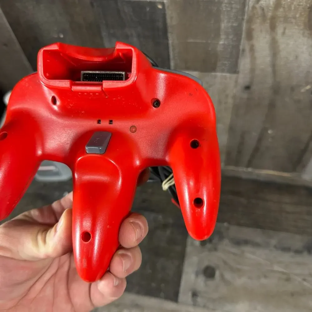 Nintendo 64 Red Controller OEM N64